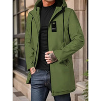 Men's Hooded Padded Thin Jacket