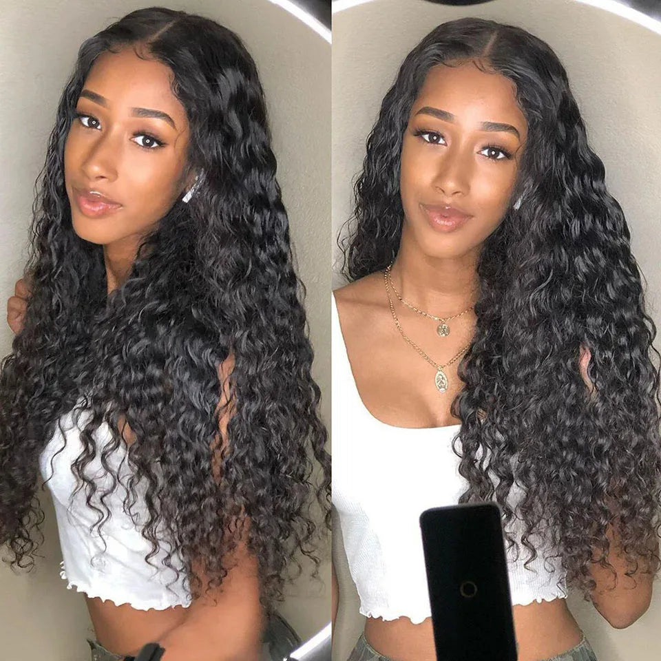 Pre-plucked Swiss HD Lace Closure Wig