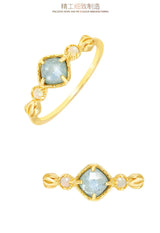 luxury S925 silver plating 14K