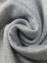 Men's winter sportswear set; warm fleece round neck sweatshirt and men's drawstring sport pants