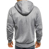 Men's Long Sleeve Zipper Hoodies