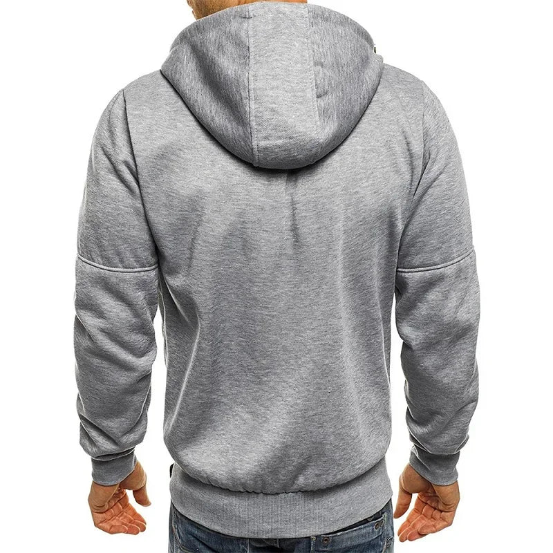 Men's Long Sleeve Zipper Hoodies