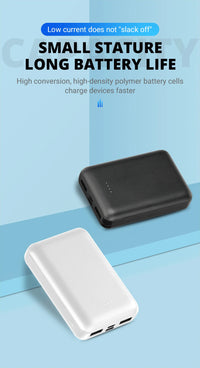 Power Bank 10000mAh/5V3A Portable Charging Powerbank Mobile Phone External Battery Fast Charging Warm Palace Belt Heating USB