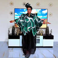 Fashion african dresses for women elegant luxury turkey woman dresses Two-piece set african dress woman