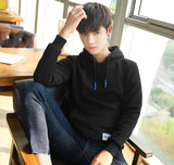 Men's Fleeced Hooded Sweatshirt