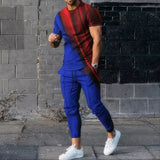 Abstract Gradient 3D Printed Oversized Suit