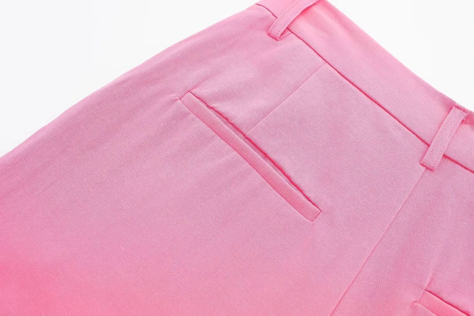 V Neck Crop Vest Top Sets For Women