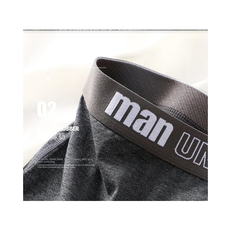3Pcs Lot Men Panties Boxer Shorts Cotton Men's Underwear Breathable Man Underpants Sports Comfort Male Boxers XL-3XL