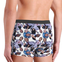 Boxer Underpants Shorts House MD Panties Men Soft Underwear for Homme Man Boyfriend Gifts