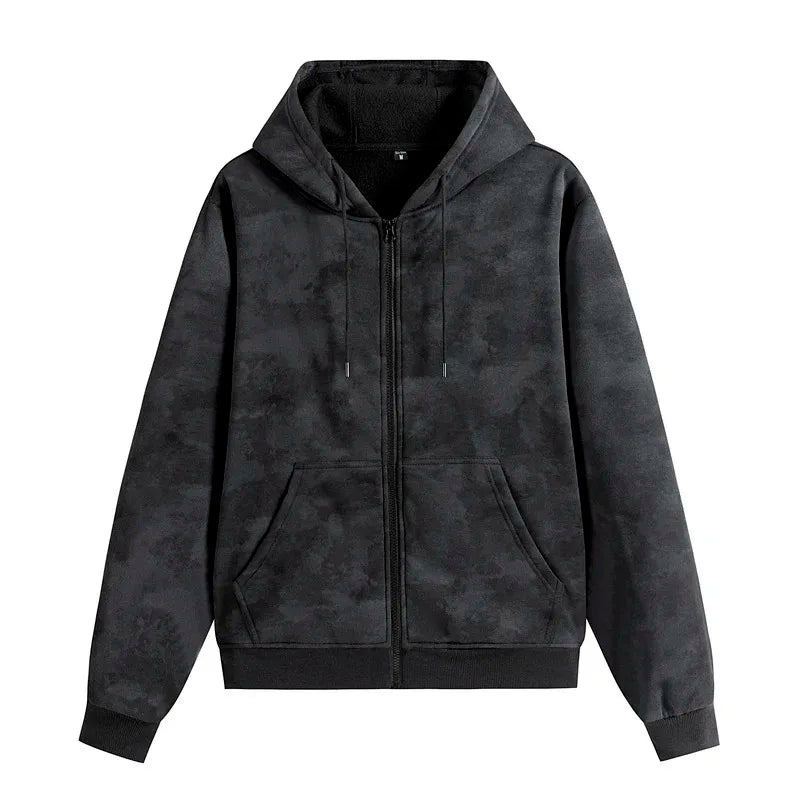 Men's  Long Sleeve Zipper Hoodies