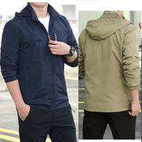 Windbreaker Men Tactical Jacket