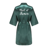 Sexy Women Bridesmaid Printed Robes