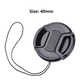 Camera Lens Cap High-quality 40.5mm 49mm 52mm 55mm 58mm 62mm 67mm 72mm 77mm 82mm Snap on Front Lens Cap for Camera
