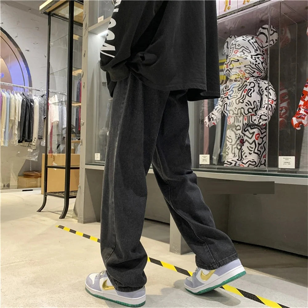 Thick Fleece Cross Waist Wide Leg Pants