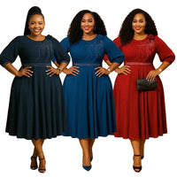 Traditional African Clothing S-2XL Ankara Dress