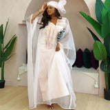 AfricanClothes Plus Size Dresses For Women Floor Length