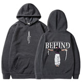 Hip Hop Streetwear Men's Anime Hoodie
