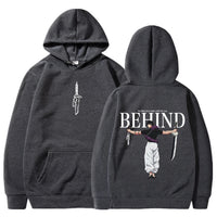 Hip Hop Streetwear Men's Anime Hoodie