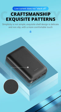 Power Bank 10000mAh/5V3A Portable Charging Powerbank Mobile Phone External Battery Fast Charging Warm Palace Belt Heating USB