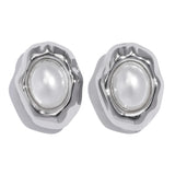 18K Gold Plated Stainless Steel with Gemstone