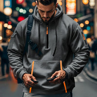 Men Winter Punk Style Hoodie
