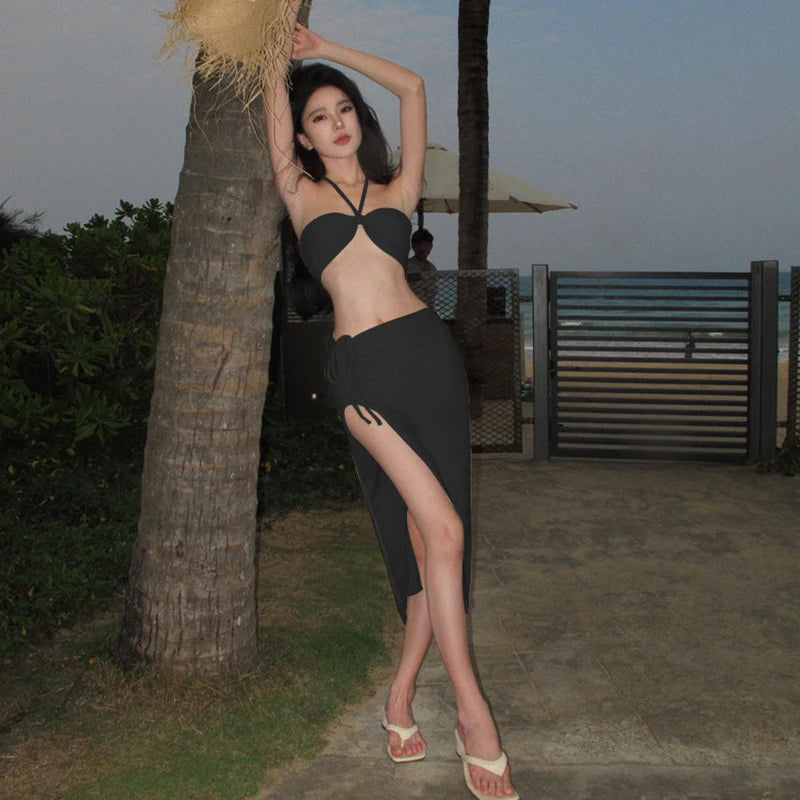 3-Piece High Waisted Sexy Bikini Set