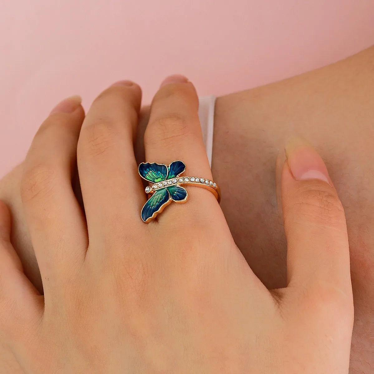Elegant Butterfly Design ring for women
