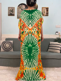 African Dresses For Women 2025 Floral Cotton Loose Femme Robe O-neck Muslim Islam Abaya Sets With 160x80cm Shawl Hijabs Scarf