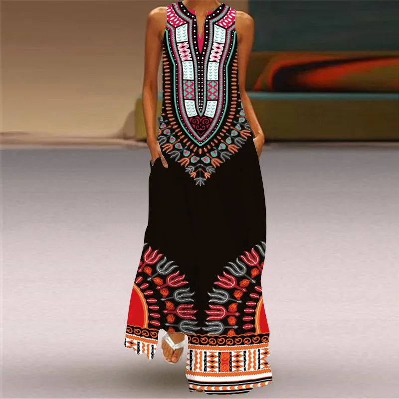 African crafted designed women dress