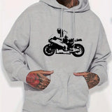 Fashionable Loose Warm Pocket Hooded Sweatshirt