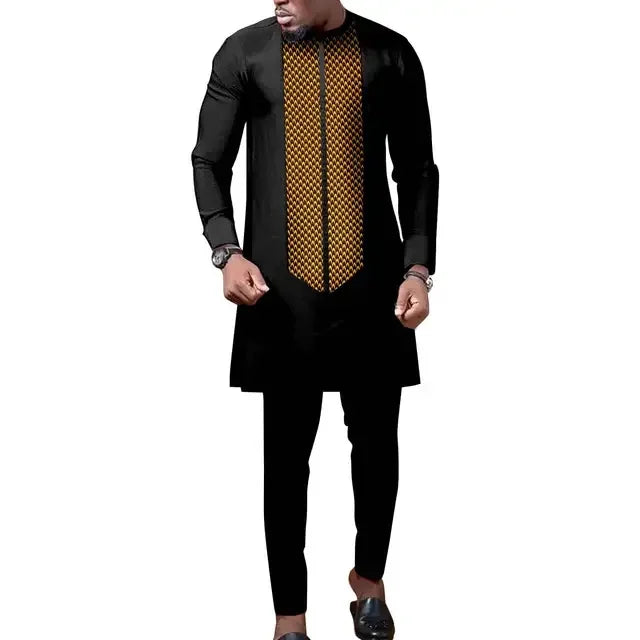 African Couple Dress Outfits Shirt and Pant for  Wedding