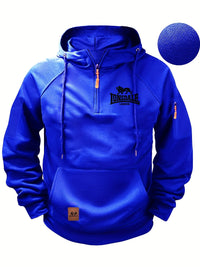 Casual Men's Multi-Pocket Zipper Hoodie
