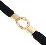 Women Skinny Belt for Dresses Ladies Fashion Elastic Belts Waist Band Cinch Waistband
