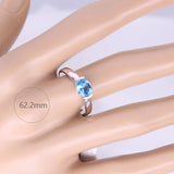 Natural Real Garnet Ring 925