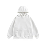 Simple Solid Color Hoodie