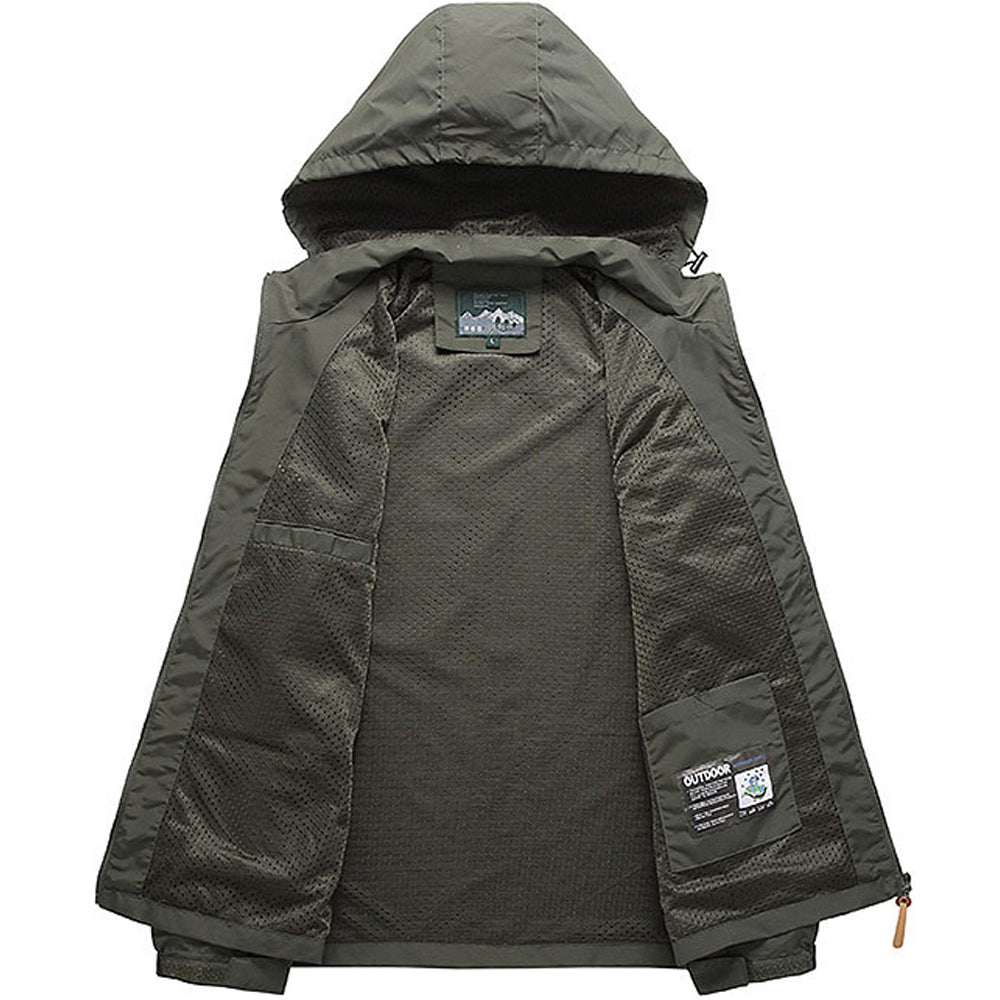 Windbreaker Men Tactical Jacket