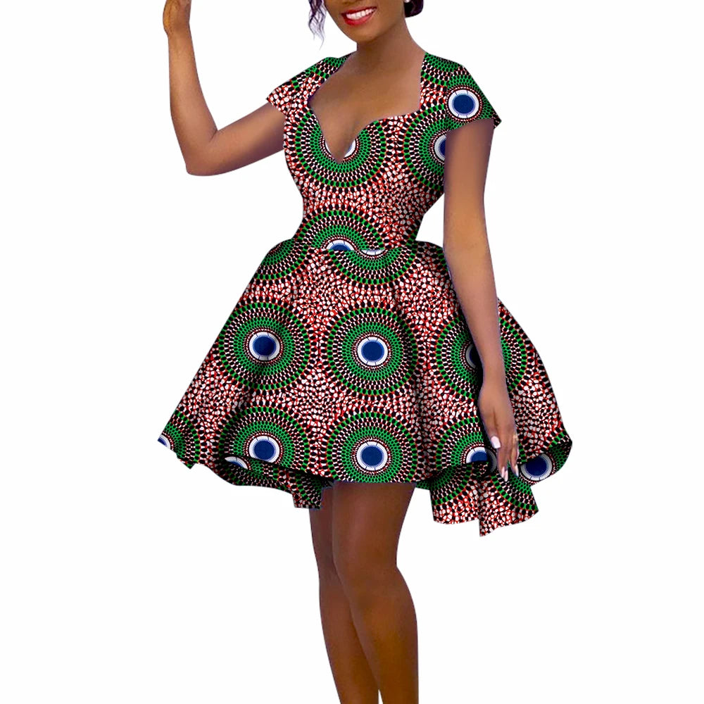 Nice Ball Gown Dress for African Queens - WY621