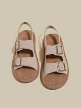 Casual Anti-Skid Flat Fabric Slides