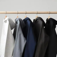 Japanese Casual Retro Unisex High Quality Solid Color Hooded Sweatshirt