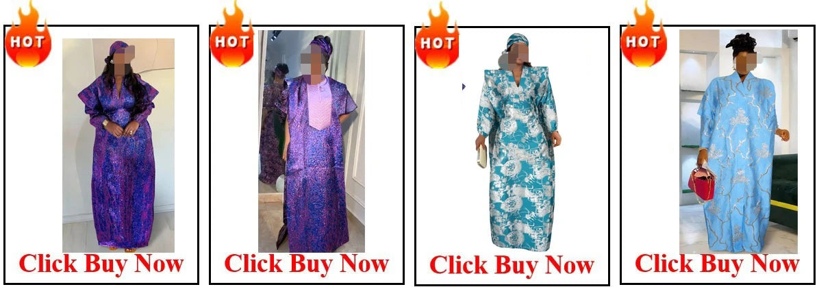African Dresses for Women 2025 Abayas Traditional Africa Clothing Dashiki Ankara Outfits Gown Robe Muslim Kaftan Maxi Long Dress