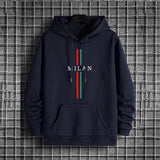 Fashion Mens Hoodies Printed Casual Sweatshirts Sports Jogging Men Clothing Outdoors Versatile Pullover Tops Street Sportswear