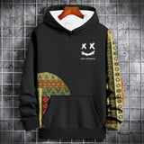 Pullover Oversized Printed  Hoodie For Men