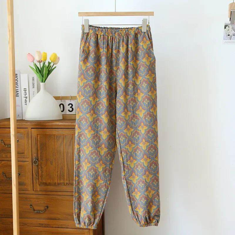 100% Cotton Close-Women's Pajama Pants
