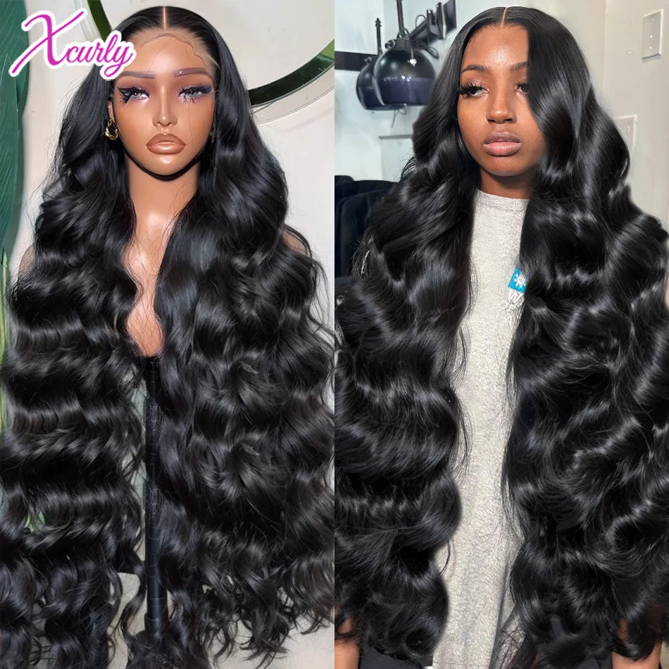 Xcurly Hd Transparent 13x6 Body Wave Lace Front Wigs