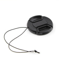 Camera Lens Cap High-quality 40.5mm 49mm 52mm 55mm 58mm 62mm 67mm 72mm 77mm 82mm Snap on Front Lens Cap for Camera