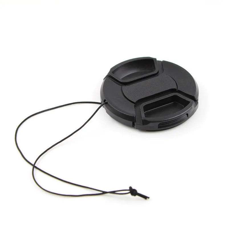 Camera Lens Cap High-quality 40.5mm 49mm 52mm 55mm 58mm 62mm 67mm 72mm 77mm 82mm Snap on Front Lens Cap for Camera