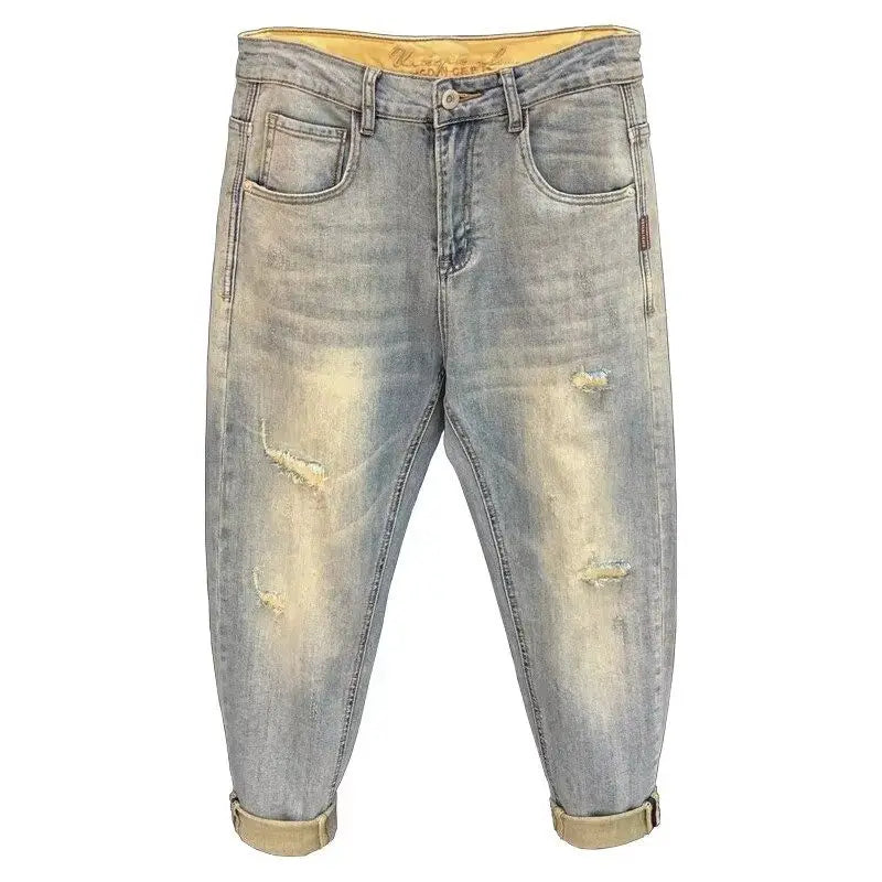 Men's Vintage Ripped Harlan Jeans