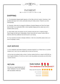 18K Gold/Silver Color 6mm Full Sideways Necklace 8/18/20/24 Inch