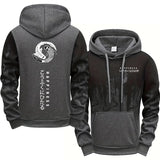 Casual Mens Tracksuit Printed Splash-ink Hooded Sweatshirts Outdoors Sports Jogging Mens Clothing Street Single Piece Tops Pants