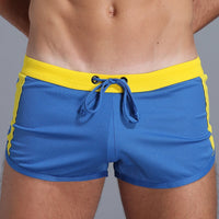1pcs Mens Boxers Shorts Underwear Summer Fashion Swimwear Trunks Sports Wear Sexy Short Breathable Men Beach Pants Underwear